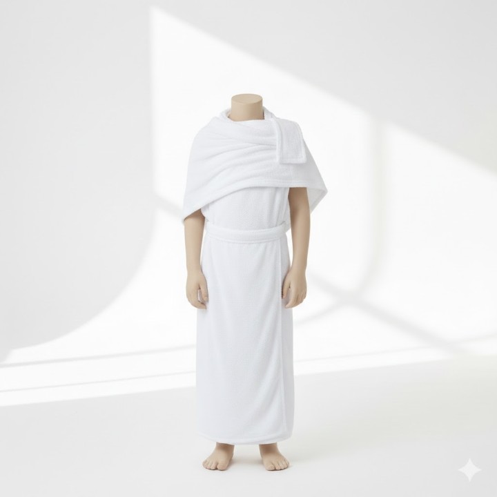 offret Cadeau Garçon Musulman — Ihram + Livres BDouin | MonIhram