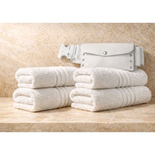 Pack Hajj : 2 Ihrams 100% Coton + Ceinture