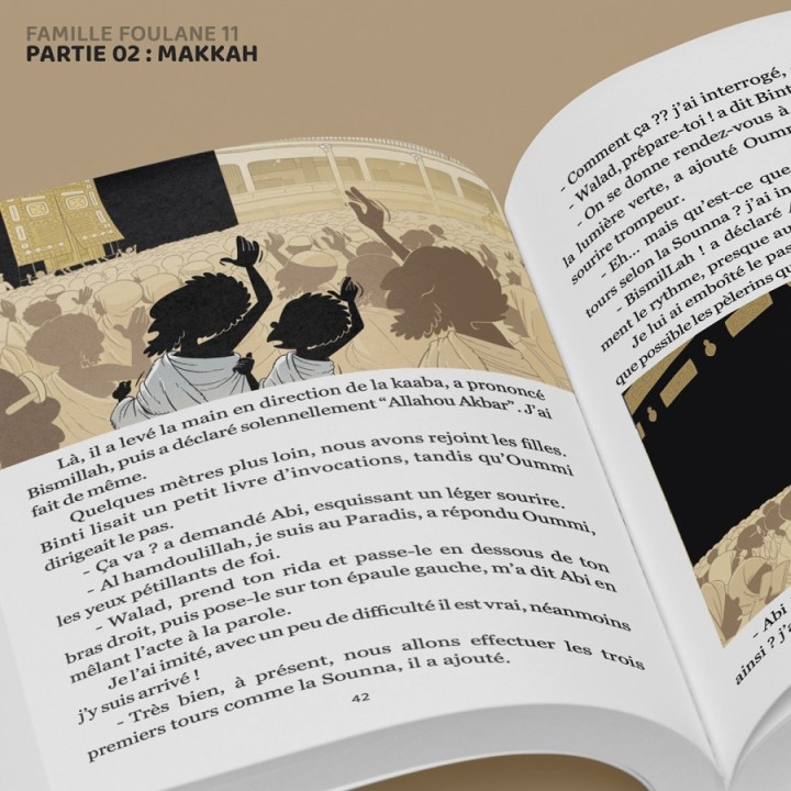 Famille Foulane Tome 11 : En Omra à Makkah | BDouin -Monihram.com